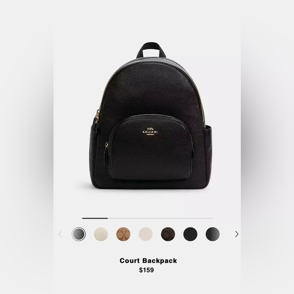 Coach Backpack - Picture 2 of 9